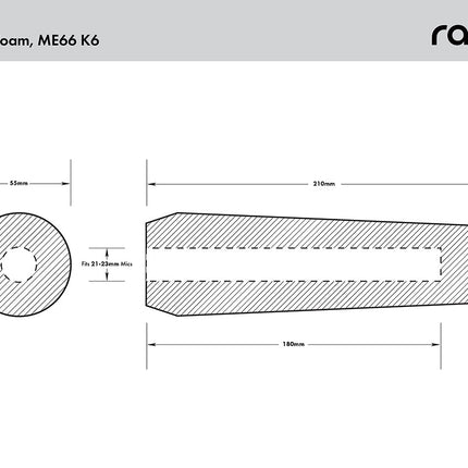 Sennheiser ME66 Shotgun Mic Foam