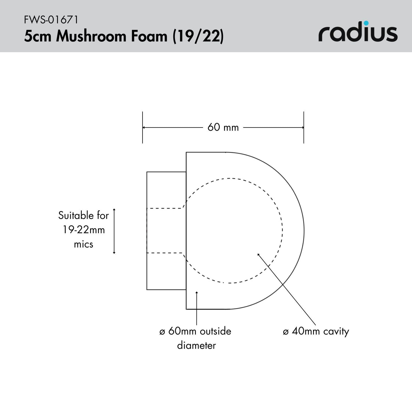 5cm Mushroom Foam (19/22)