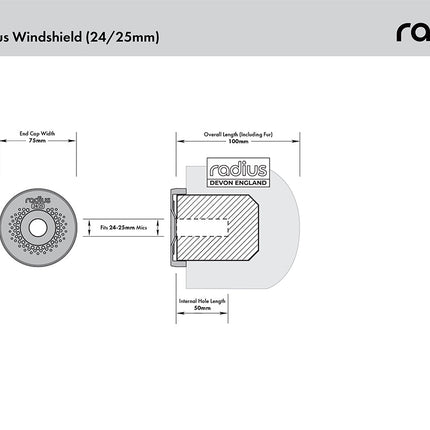 5cm MKH50 Nimbus Windshield (24/25)