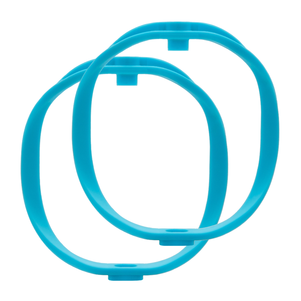 Pair of RAD-2 Hoops, Soft Firmness (Light Blue - Hoops Only)