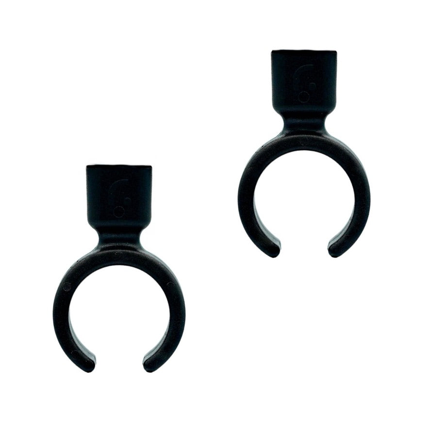 Pair of RAD 19/20mm Mic Clips, Non Safety Strap (Clips Only - No Hoops)