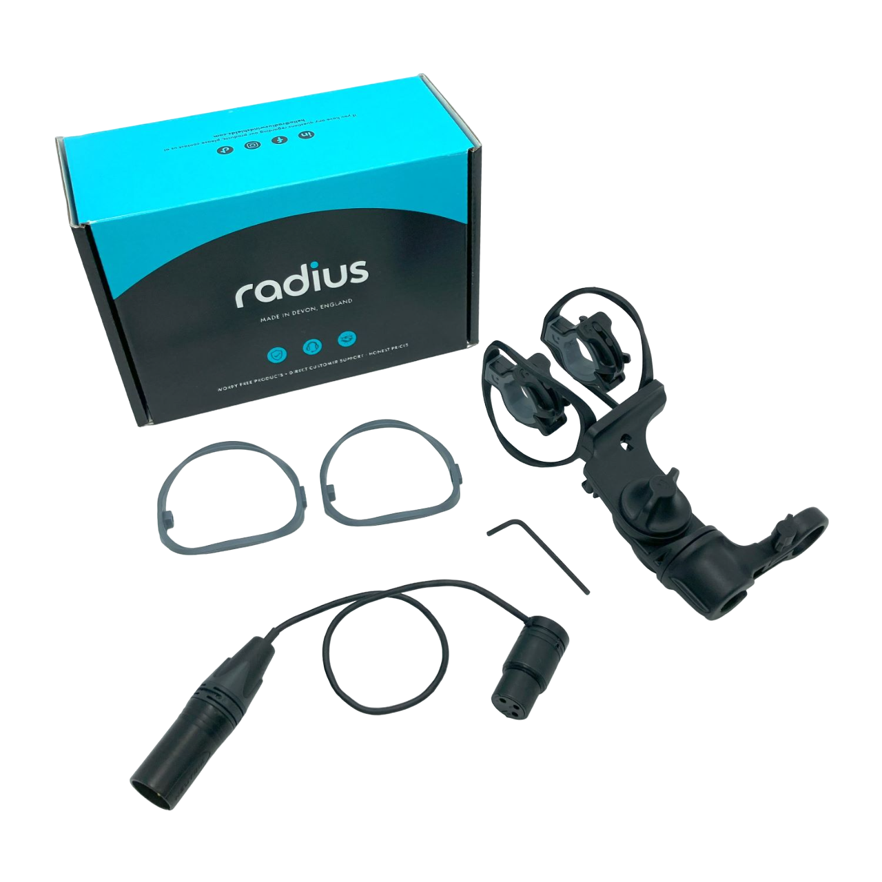 RAD-1 Shock Mount, Dark Edition w/ 3-Pin XLR Cable