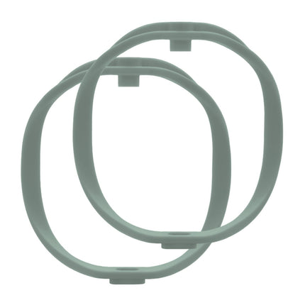 Pair of RAD-2 Hoops, Extra Soft 55-Shore (Dark Green - Hoops Only)